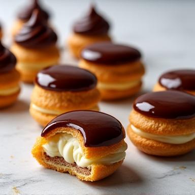 Eclairs artesanos
